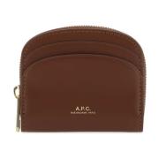 A.p.c. Klassisk Brun Läderkorthållare Brown, Dam