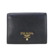 Prada Vintage Pre-owned Laeder plnbcker Black, Dam