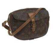 Louis Vuitton Vintage Pre-owned Canvas axelremsvskor Brown, Dam