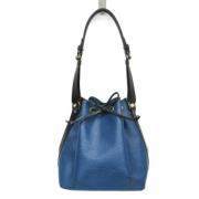 Louis Vuitton Vintage Pre-owned Laeder louis-vuitton-vskor Blue, Dam