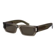 Saint Laurent Snygga Solglasögon SL 660 Gray, Unisex