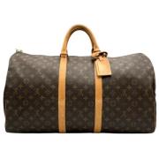 Louis Vuitton Vintage Pre-owned Canvas louis-vuitton-vskor Brown, Dam