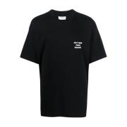 Drole de Monsieur Slogan Black T-shirts och Polos Black, Herr