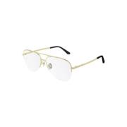 Cartier Stiligt Glasögonbåge Yellow, Unisex