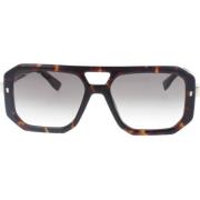 Dsquared2 Stiliga solglasögon med unik design Brown, Herr