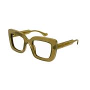 Gucci Gul Ram Solglasögon Gg1554O 004 Yellow, Unisex