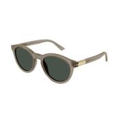 Gucci Brun Grön Solglasögon Gg1501S Brown, Unisex