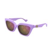 Gucci Violet Transparent Solglasögon Gg1542S 002 Purple, Dam