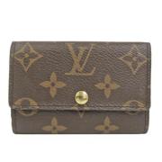 Louis Vuitton Vintage Pre-owned Canvas nyckelhllare Brown, Dam