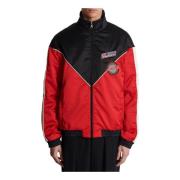 Balmain Satin Racing jacka i tre färger Red, Herr