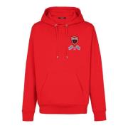 Balmain Racing hoodie Red, Herr