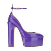 Valentino Garavani Högklackade skor Purple, Dam