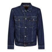 Diesel Stilren Bikerjacka Blue, Herr