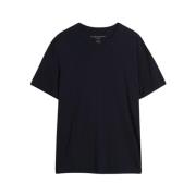 Majestic Filatures Silk Touch Navy Blue T-Shirt Blue, Dam