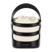 Alexander McQueen Handväskor The Rise Bucket Multicolor, Dam