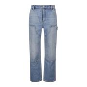 Alexander Wang Avslappnad Carpenter Jeans Blue, Dam