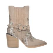 Alma EN Pena Cowboy Broderad Bootie Brown, Dam