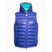 Moncler Ragot Vest, Blå Blue, Herr