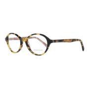 Emilio Pucci Bruna Plastiska Optiska Bågar Full-Rim Design Brown, Dam