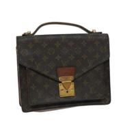 Louis Vuitton Vintage Pre-owned Canvas louis-vuitton-vskor Brown, Dam