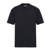 Emporio Armani EA7 T-shirt med logotyp Blue, Herr