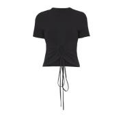 Proenza Schouler Vändbar Cutout T-shirt Black, Dam