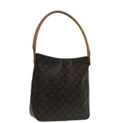 Louis Vuitton Vintage Pre-owned Canvas handvskor Brown, Dam