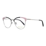 Emilio Pucci Silver Cat Eye Optiska Bågar Gray, Dam