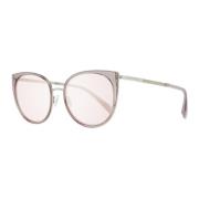 Karen Millen Rosa Cat Eye Solglasögon Pink, Dam