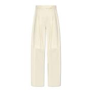 Max Mara Byxor `Avoriaz` Beige, Dam