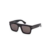 Tom Ford Fausto-02A Matt Svart Solglasögon Black, Herr