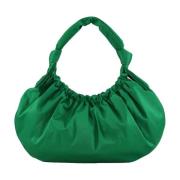 Ganni Modern Stor Hobo-väska Green, Dam