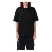 Comme des Garçons Svart Coulisse Tee Crew-neck T-shirt Black, Herr