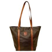 Celine Vintage Pre-owned Canvas totevskor Brown, Dam