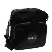 Gucci Vintage Pre-owned Canvas axelremsvskor Black, Dam