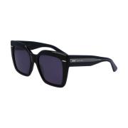 Calvin Klein Ck23508S-001 Solglasögon Svart Ram Black, Dam