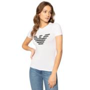 Emporio Armani Vita T-shirts och Polos White, Dam