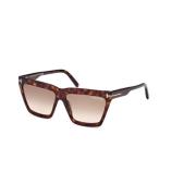 Tom Ford Gradient Brown Solglasögon Ft1110 Brown, Dam