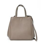 Celine Vintage Pre-owned Laeder totevskor Gray, Dam