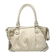 Gucci Vintage Pre-owned Laeder gucci-vskor Beige, Dam