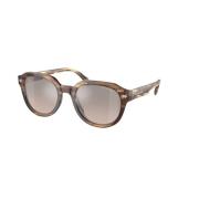 Michael Kors Brun Ram Brun Svart Glasögon Brown, Unisex