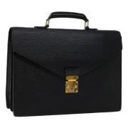 Louis Vuitton Vintage Pre-owned Laeder handvskor Black, Dam