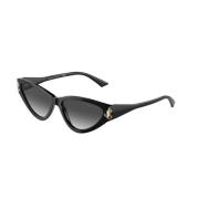 Jimmy Choo Stiliga solglasögon med svart ram Black, Unisex