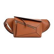 Loewe Puzzle Edge Small Bumbag Brown, Herr