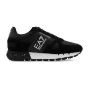 Emporio Armani EA7 EA7 sportskor med logotyp Black, Dam