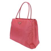 Prada Vintage Pre-owned Tyg prada-vskor Pink, Dam