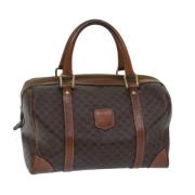 Celine Vintage Pre-owned Laeder handvskor Brown, Dam