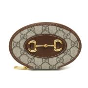 Gucci Vintage Pre-owned Canvas plnbcker Brown, Dam