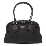 Prada Vintage Pre-owned Tyg prada-vskor Black, Dam