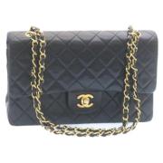 Chanel Vintage Pre-owned Laeder chanel-vskor Black, Dam